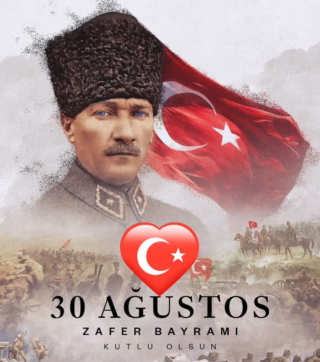  30 Ağustos Zafer Bayramımız kutlu olsun!